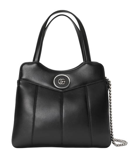 gucci small leather tote bag|Gucci clear tote bag.